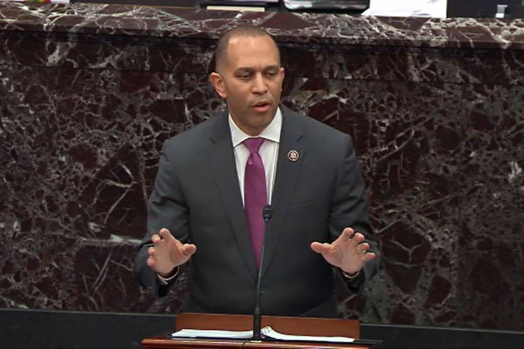 Rep. Hakeem Jeffries Quotes Notorious B.I.G. During Impeachment Hearings