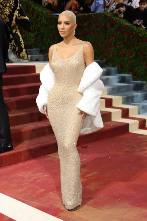 The 2022 Met Gala Celebrating "In America: An Anthology of Fashion" - Arrivals, Kim Kardashian Shocks In Extremely Tiny Waist At Met Gala